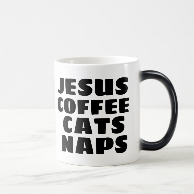 CANECA MÁGICA MÚGS DE CAFÉ CHRISTIANO (CAT) (Direita)