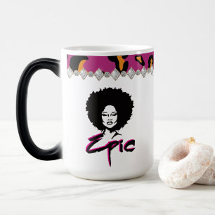 Caneca Mágica Mulher Afro-Africana Epic Afro-Americana