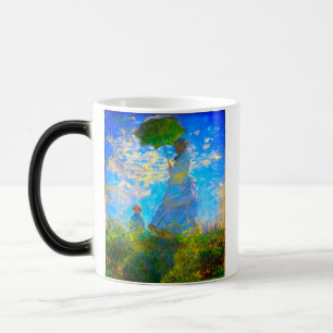 Caneca Mágica Mulher Monet com Parasol