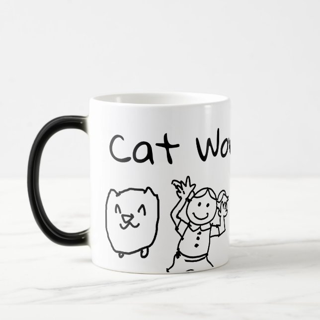Caneca Mágica mundo dos gatos (Esquerda)