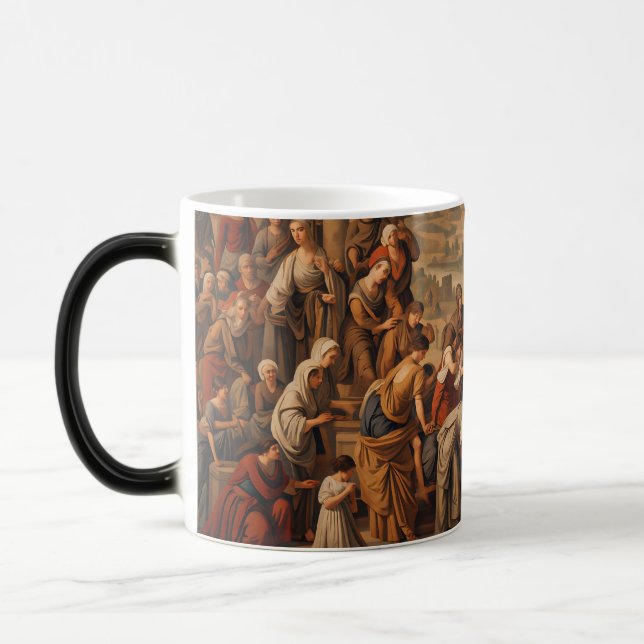 Caneca Mágica Mural Mural do estilo medieval (Esquerda)