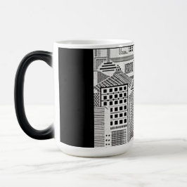 Caneca Mágica Na Cidade Morphing Mug