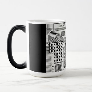 Caneca Mágica Na Cidade Morphing Mug