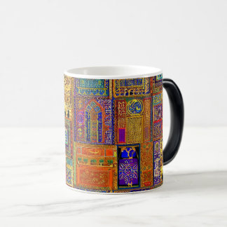 Caneca Mágica Na moda de arábico de ornamento