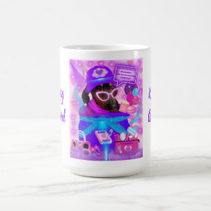 Caneca Mágica Namorada Doxie Coffee Mug incrível