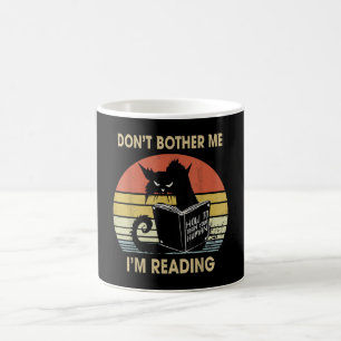 Caneca Mágica Não me incomode Estou lendo livros de leitura de 