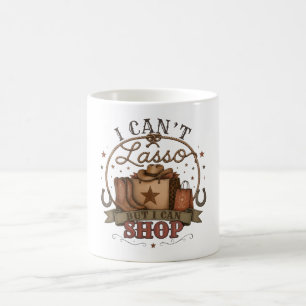 Caneca Mágica Não Posso Laçar Mas Posso Comprar Design Western