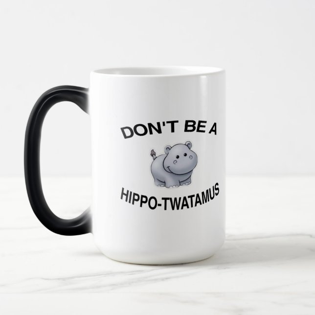 Caneca Mágica não seja um hippo twatamus (Esquerda)