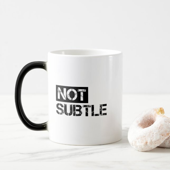 Caneca Mágica Não sutil (Com Donut)