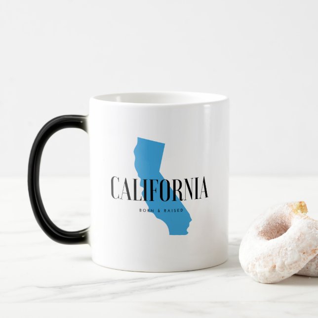 Caneca Mágica Nascer da Califórnia & Aumentado (Com Donut)