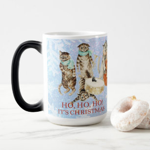 Caneca Mágica Natais vintages Gatos Banda