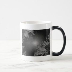 Caneca Mágica Natal Poinsettia Black E Cinza III