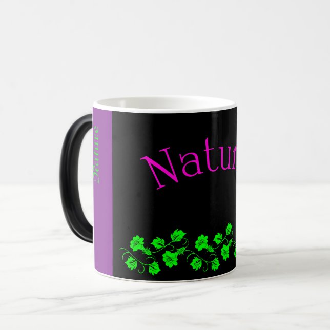 Caneca Mágica Nature Love Mug Flower (Frente Esquerda)