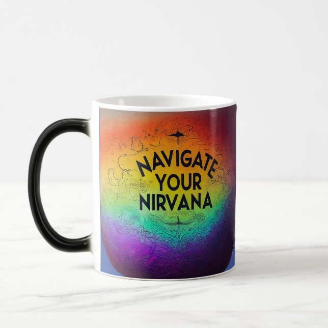 Caneca Mágica Navegue até o seu Nirvana (Esquerda)