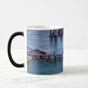 Caneca Mágica Navio de Cruzeiro do Pôr do Sol de Miami & Horizon