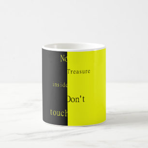 Caneca Mágica Nenhum Tesouro Dentro – Não Toque