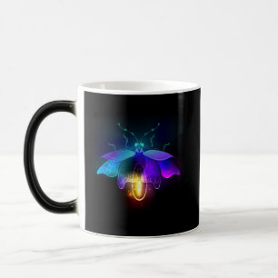 Caneca Mágica Neon Firefly a preto