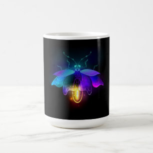 Caneca Mágica Neon Firefly a preto