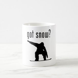 Caneca Mágica neve obtida? Snowboarding