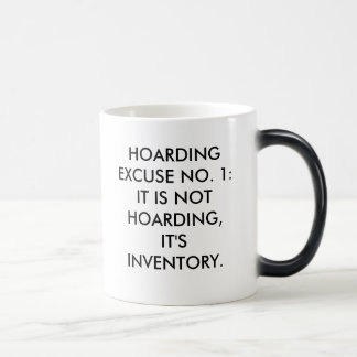CANECA MÁGICA NO. 1 DA DESCULPA DA ACUMULAÇÃO: NÃO ESTÁ