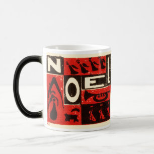 Caneca Mágica Noel Vermelho