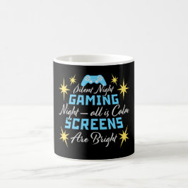 Caneca Mágica Noite Silenciosa de Noite de Jogo Todas as Telas B