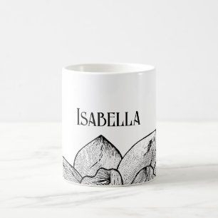 Caneca Mágica Nome Personalizado "Isabella" Cor Mágica