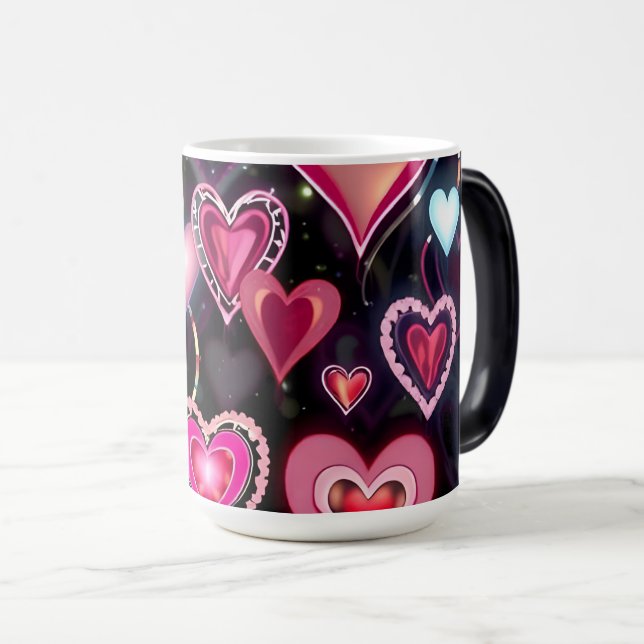 Caneca Mágica Nota de Amor (Frente Esquerda)