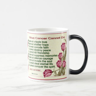 Caneca Mágica O cancer não pode T
