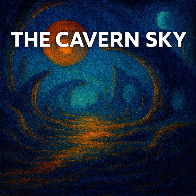 Caneca Mágica O Céu da Caverna (This premium canvas print transforms your wall into a cosmic gateway.)