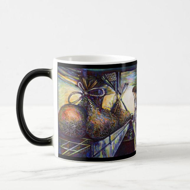 Caneca Mágica O destino da vida ferida (Esquerda)
