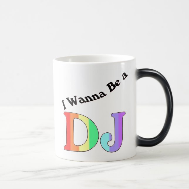 Caneca Mágica O DJ quer ser (Direita)