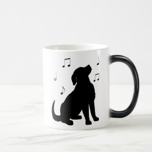 Caneca Mágica O filhote de cachorro do golden retriever com