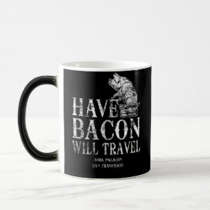 Caneca Mágica O Grunge tem o bacon viajará