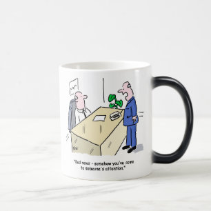 Caneca Mágica O Office Worker chamou a atenção de alguém