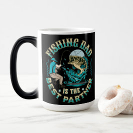 Caneca Mágica O Pai De Pesca É O Melhor Parceiro
