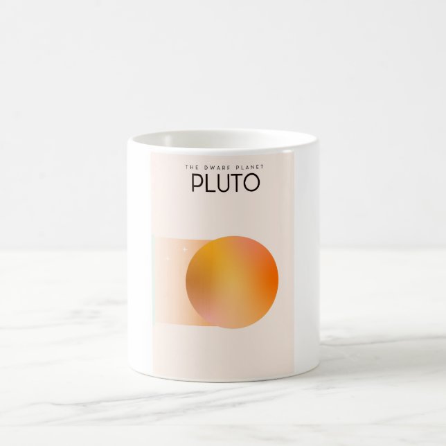 Caneca Mágica O planeta anão Plutão (Centro)