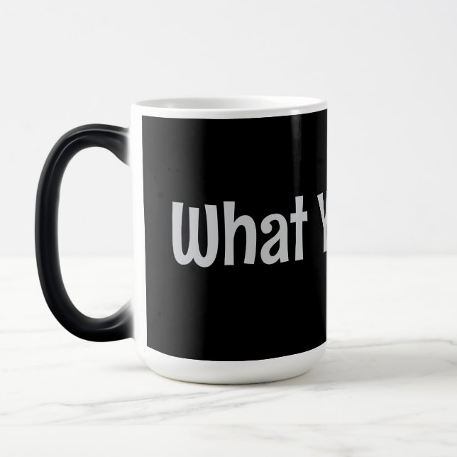 Caneca Mágica O Que Você Diz! Coffee Mug (Esquerda)