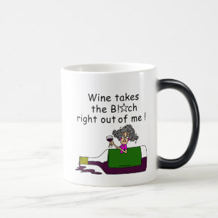 Caneca Mágica O Vinho Me Derrete