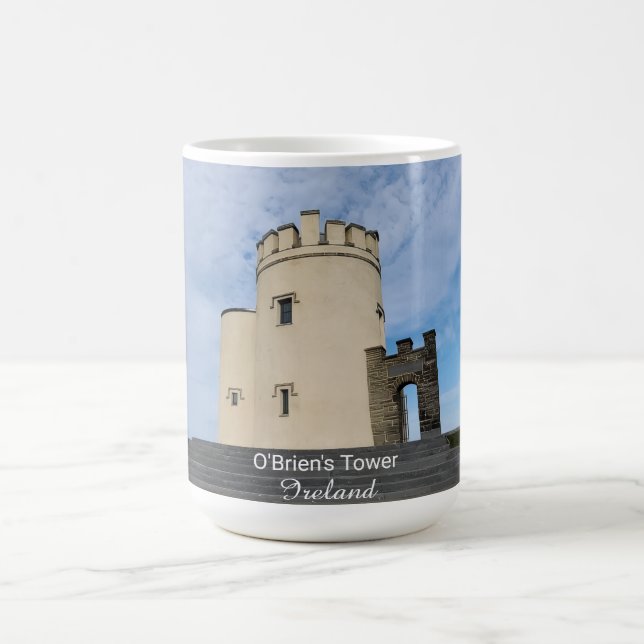 Caneca Mágica O'Brien's Tower Ireland Souvenir Coffee Cup (Center)