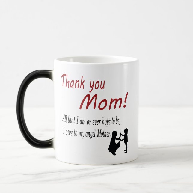 Caneca Mágica obrigado mamã (Esquerda)