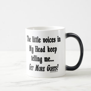 Caneca Mágica Obtenha Mais Cabras Engraçadas