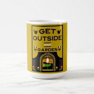 Caneca Mágica Obter Presente de Jardinagem Exterior