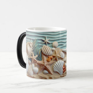 Caneca Mágica Ocean Breeze Seashell Mug