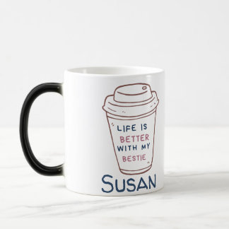 Caneca Mágica Oferta de Sobrecarga de Café de Bestimento de Trab