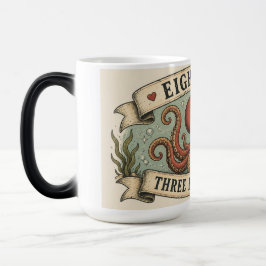 CANECA MÁGICA OITO BRAÇOS TRÊS CORAÇÕES PARTIDOS