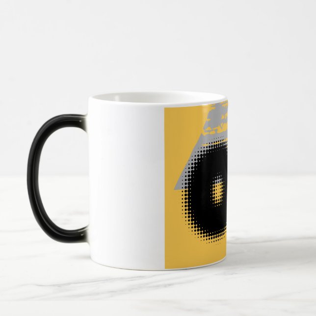 Caneca Mágica OK Vibes - Simples e Negrito" (Esquerda)