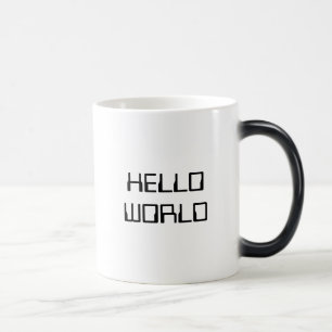 Caneca Mágica Olá! mundo