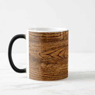 Caneca Mágica Olhar de madeira velho da grão