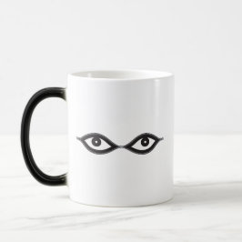Caneca Mágica Olhos de Zipper